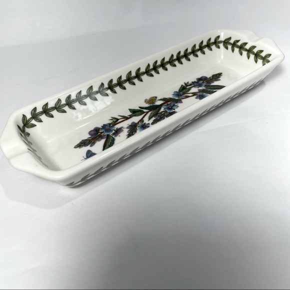 PORTMEIRION Botanic garden rectangular dish corn butter - Picture 2 of 9